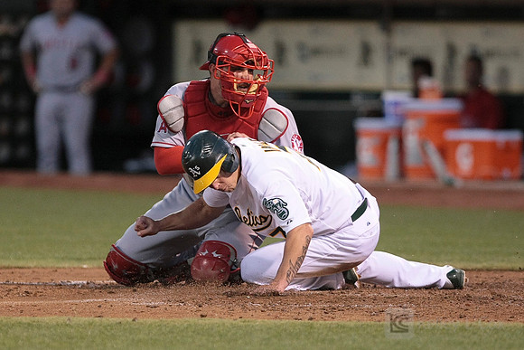 MLB: Los Angeles Angels at Oakland Athletics