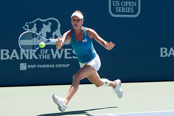 TENNIS: Bank of the West Classic-Radwanska vs Zahlavova Strycova