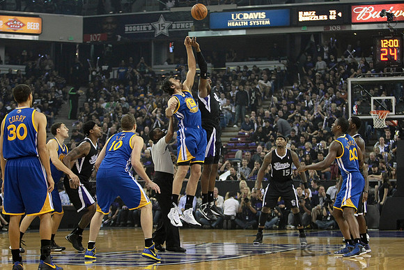 NBA: Golden State Warriors at Sacramento Kings