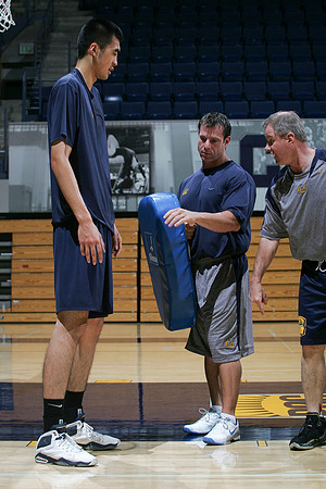 Cal Men's Basketball Practice