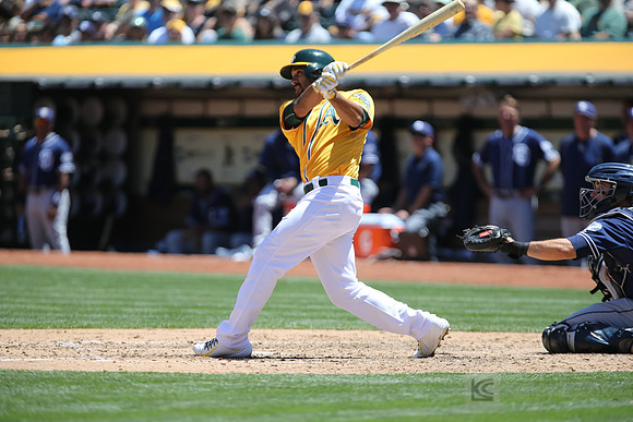 MLB: San Diego Padres at Oakland Athletics