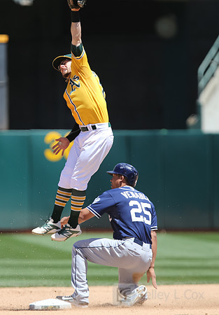 MLB: San Diego Padres at Oakland Athletics