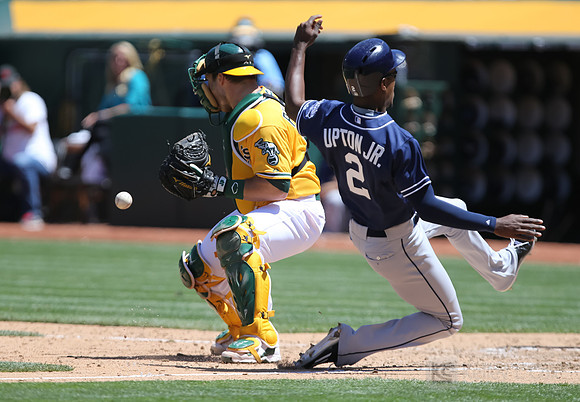 MLB: San Diego Padres at Oakland Athletics