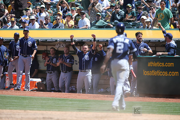 MLB: San Diego Padres at Oakland Athletics