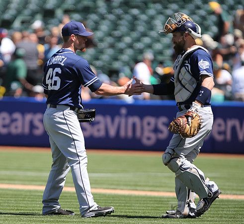 MLB: San Diego Padres at Oakland Athletics