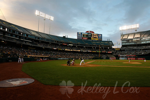 MLB: Cincinnati Reds at Oakland Athletics