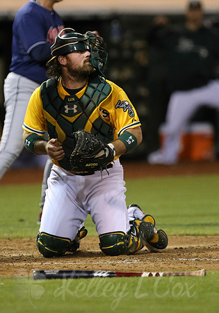 MLB: Cleveland Indians at Oakland Athletics