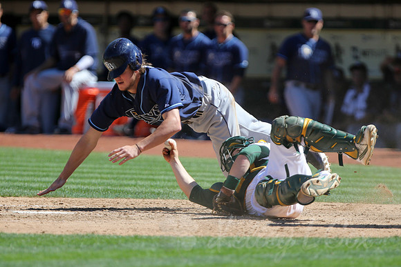 MLB: Tampa Bay Rays at Oakland Athletics