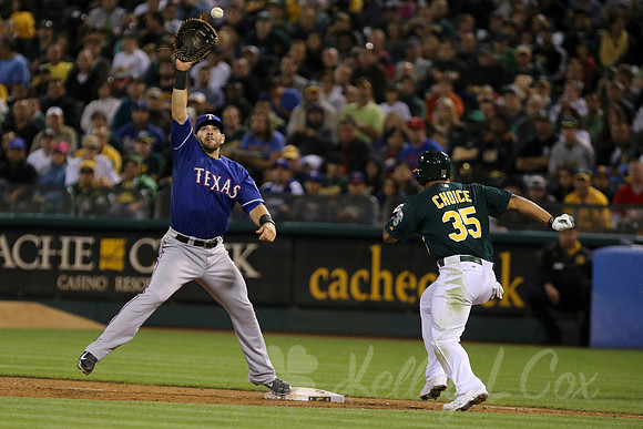 MLB: Texas Rangers at Oakland Athletics