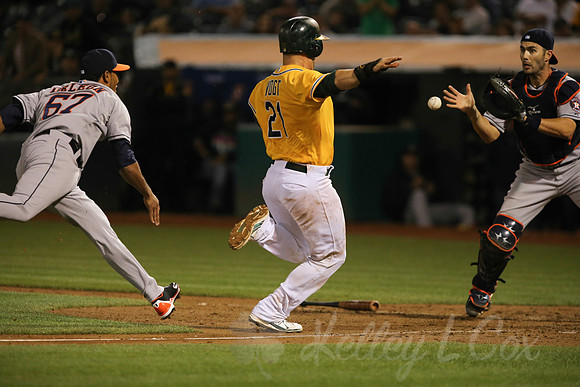 MLB: Houston Astros at Oakland Athletics