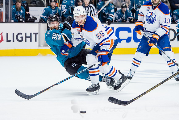 NHL: Stanley Cup Playoffs-Edmonton Oilers at San Jose Sharks