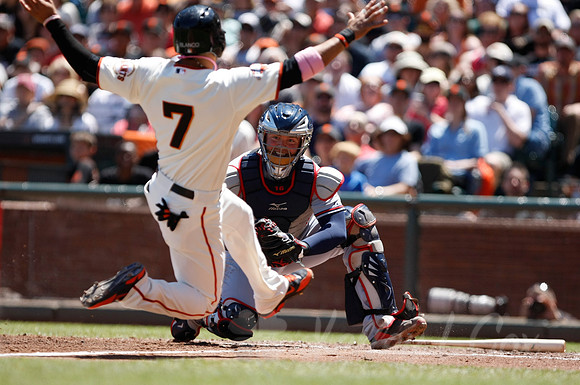 MLB: Atlanta Braves at San Francisco Giants