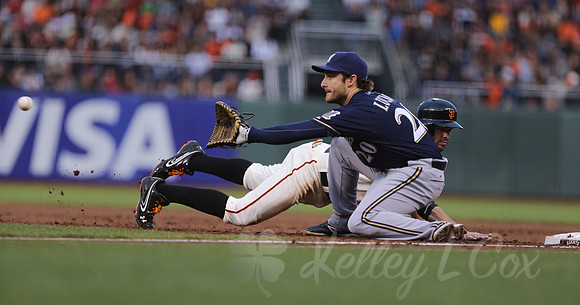 MLB: Milwaukee Brewers at San Francisco Giants