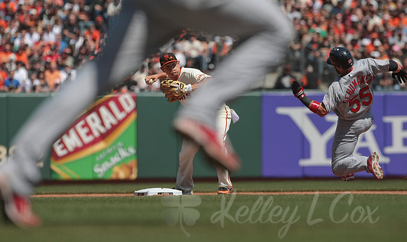 MLB: APR 10 Cardinals at Giants