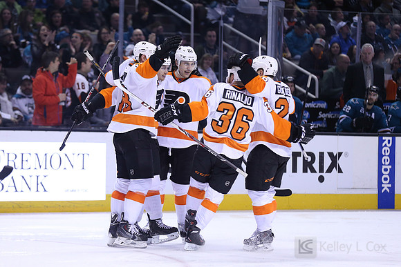 NHL: Philadelphia Flyers at San Jose Sharks