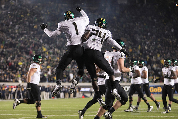 NCAA Football: Oregon at California