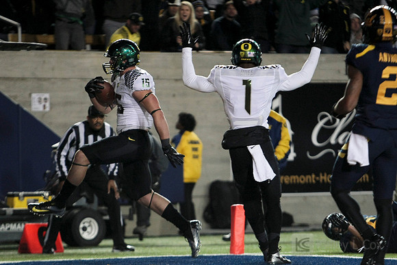 NCAA Football: Oregon at California