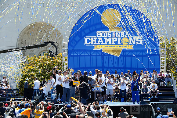 NBA: Golden State Warriors-Championship Celebration