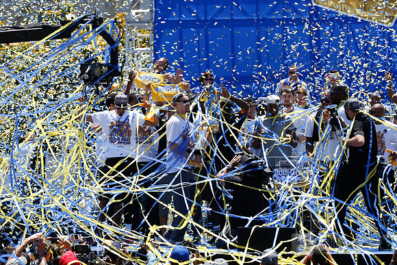 NBA: Golden State Warriors-Championship Celebration