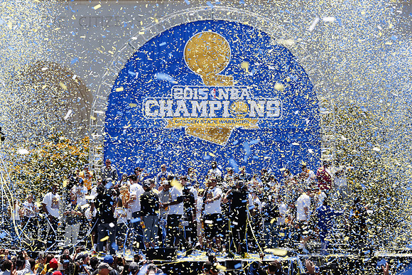 NBA: Golden State Warriors-Championship Celebration