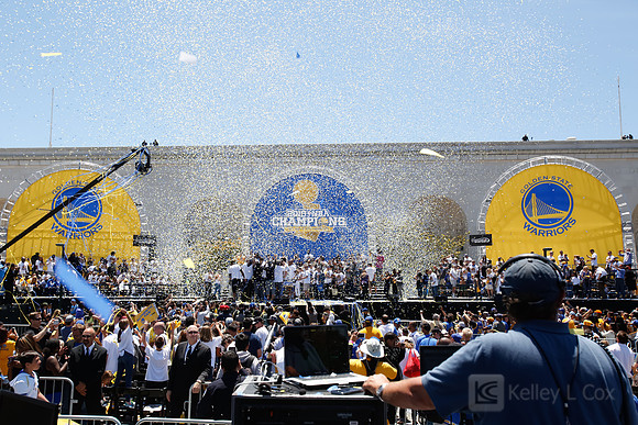 NBA: Golden State Warriors-Championship Celebration