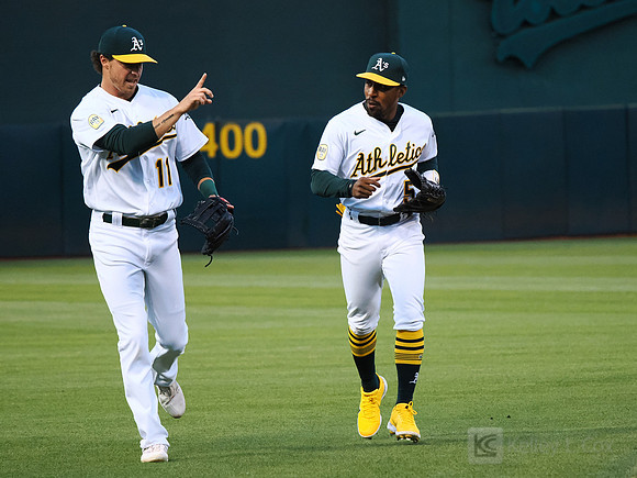 MLB: Houston Astros at Oakland Athletics