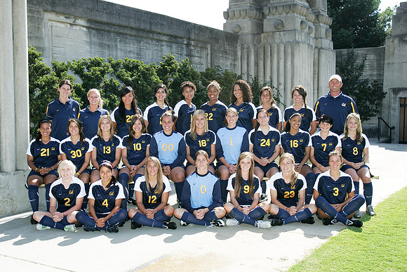 Cal Women's Soccer Head Shots