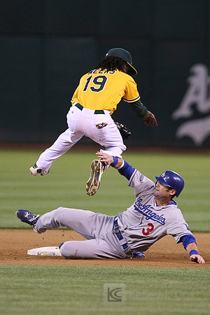 MLB: Los Angeles Dodgers at Oakland Athletics
