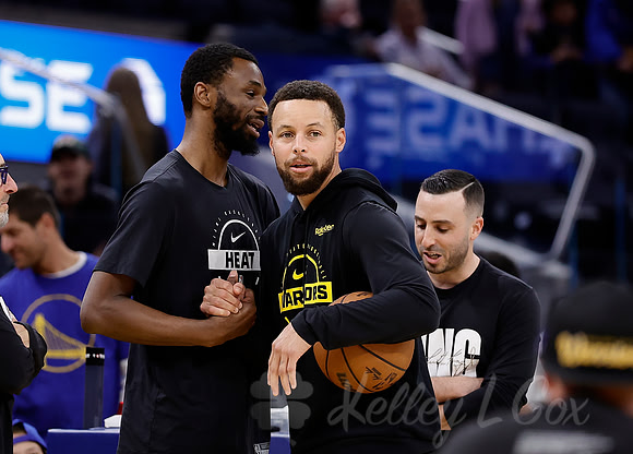 NBA: Miami Heat at Golden State Warriors