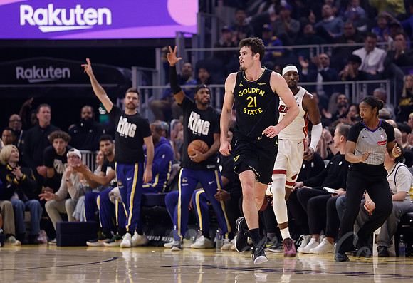 NBA: Miami Heat at Golden State Warriors