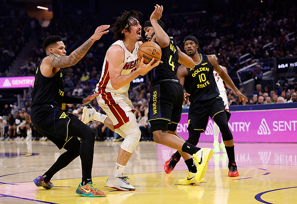 NBA: Miami Heat at Golden State Warriors