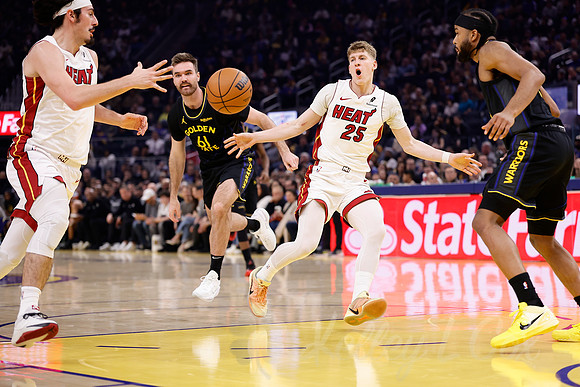 NBA: Miami Heat at Golden State Warriors