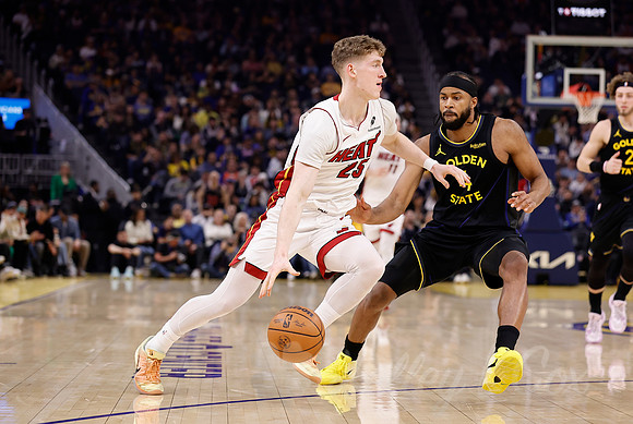 NBA: Miami Heat at Golden State Warriors