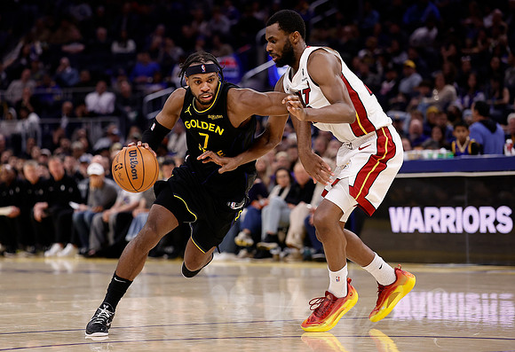 NBA: Miami Heat at Golden State Warriors
