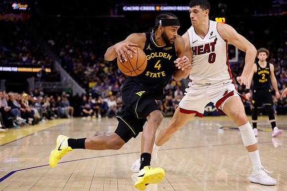 NBA: Miami Heat at Golden State Warriors