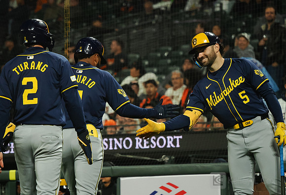 MLB: Milwaukee Brewers at San Francisco Giants
