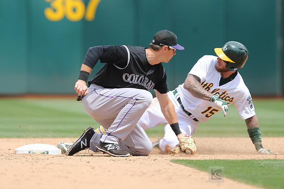MLB: Colorado Rockies at Oakland Athletics