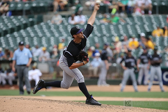 MLB: Colorado Rockies at Oakland Athletics