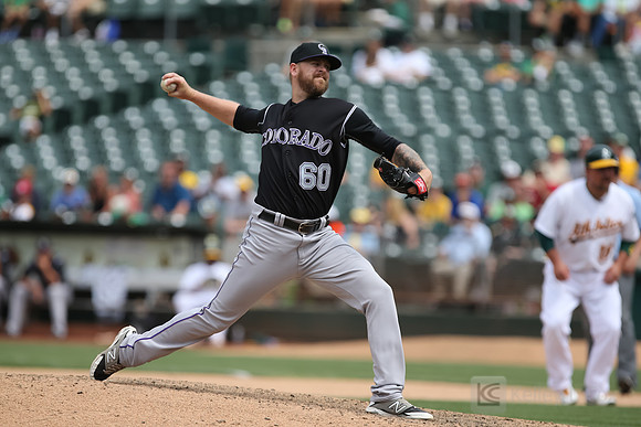 MLB: Colorado Rockies at Oakland Athletics