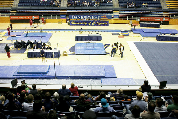 Cal Men's Gymnastics vs Stanford