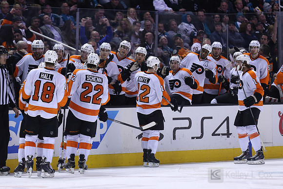 NHL: Philadelphia Flyers at San Jose Sharks