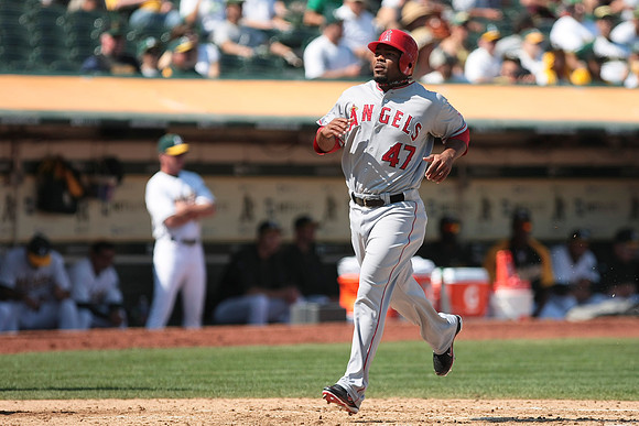 MLB: Los Angeles Angels at Oakland Athletics