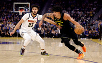 Nuggets Warriors Basketball