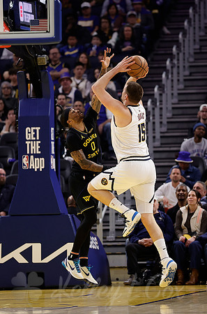 Nuggets Warriors Basketball