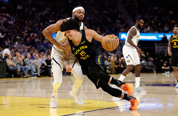 Nuggets Warriors Basketball