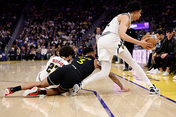 Nuggets Warriors Basketball