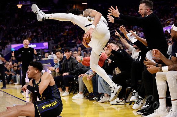 Nuggets Warriors Basketball