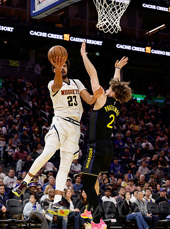 Nuggets Warriors Basketball