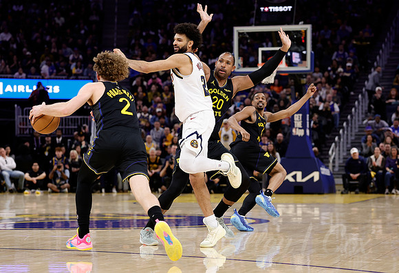 Nuggets Warriors Basketball