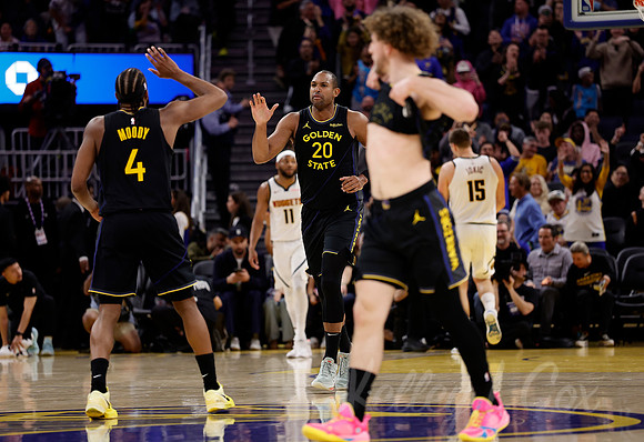 Nuggets Warriors Basketball